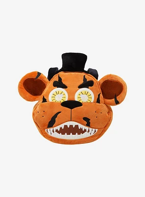 Five Nights At Freddy's Angry Freddy Face Plush Tote Bag