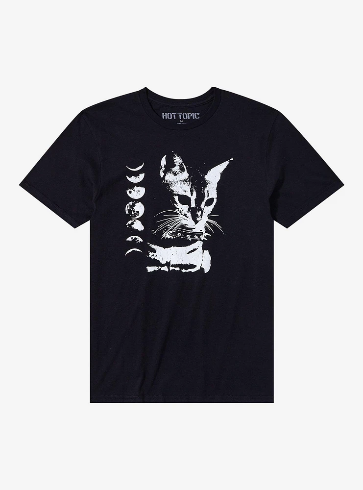 Cat Moon Phase T-Shirt