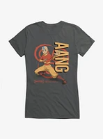 Avatar: The Last Airbender Aang Portrait Girls T-Shirt