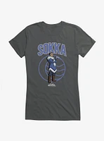 Avatar: The Last Airbender Sokka Portrait Girls T-Shirt