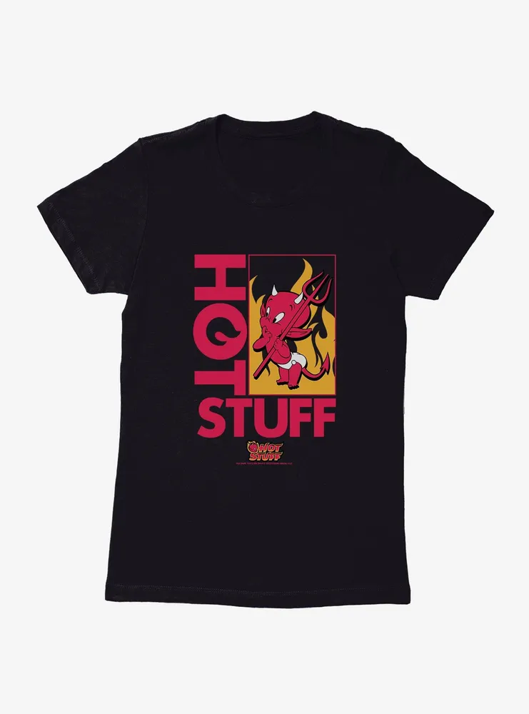 Hot Stuff The Little Devil Curious Womens T-Shirt