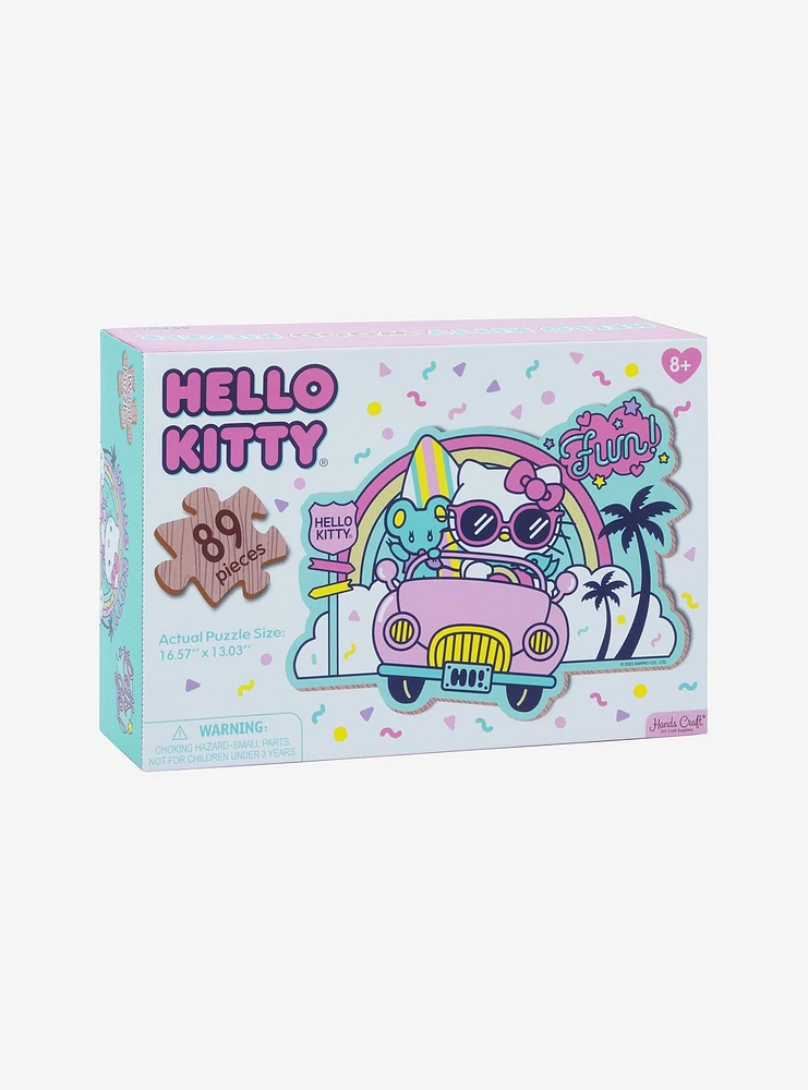 Hello Kitty And Friends Vacation Wood Puzzle