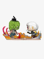 Funko Demon Slayer: Kimetsu No Yaiba Pop! Moment Tengen Uzui Vs. Pop! Gyutaro Vinyl Figure