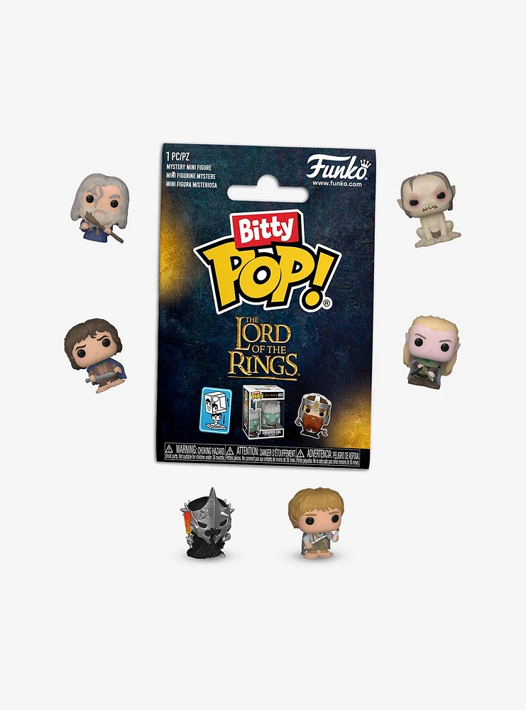 Funko The Lord Of The Rings Bitty Pop! Blind Bag Vinyl Figure 12 Pack