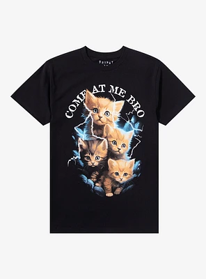 Come At Me Bro Kitten T-Shirt By Friday Jr