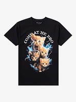 Come At Me Bro Kitten T-Shirt By Friday Jr