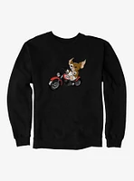 Gremlins Gizmo On A Chopper Sweatshirt