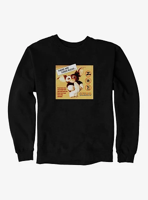 Gremlins There Are Three Rules... Sweatshirt