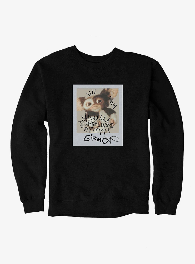 Gremlins Gizmo Polaroid Selfie Sweatshirt