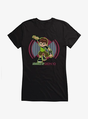 Ben 10 Armored Up Girls T-Shirt