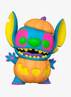 Funko Disney Lilo & Stitch Pop! Pumpkin Stitch (Black Light) Vinyl Figure Hot Topic Exclusive