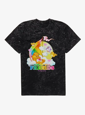 Care Bears Cousins Support Your Friends Mineral Wash T-Shirt