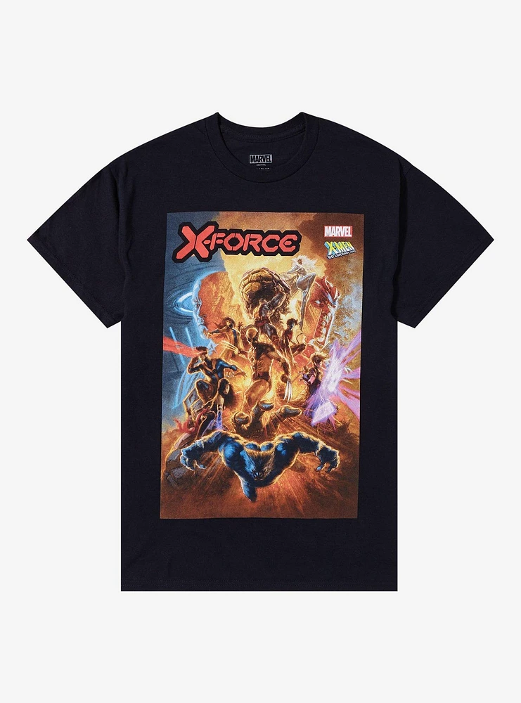 Marvel X-Men X-Force 60th Anniversary Comic Book T-Shirt