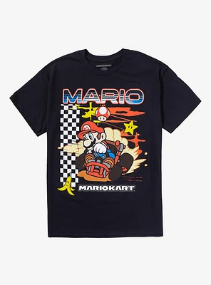 Mario Kart Finish Line T-Shirt