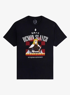 Demon Slayer: Kimetsu No Yaiba Kyojuro Rengoku T-Shirt