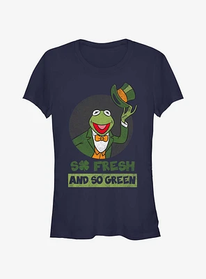 Disney The Muppets Kermit Fresh And Green Girls T-Shirt