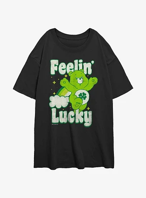 Care Bears Feelin' Lucky Girls Oversized T-Shirt