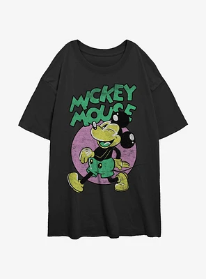 Disney Mickey Mouse Is Off Girls Oversized T-Shirt