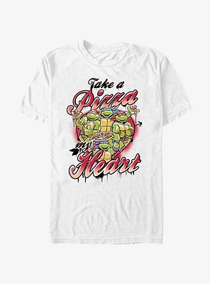 Teenage Mutant Ninja Turtles Pizza Heart T-Shirt