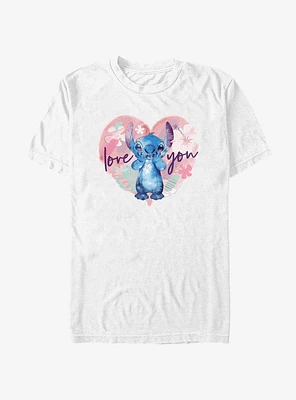 Disney Lilo & Stitch Love You T-Shirt