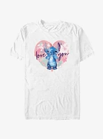 Disney Lilo & Stitch Love You T-Shirt