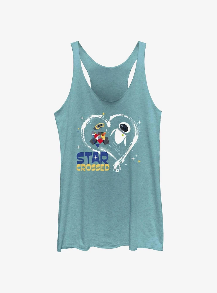 Disney Pixar WALL-E Starcrossed Lovers Girls Tank