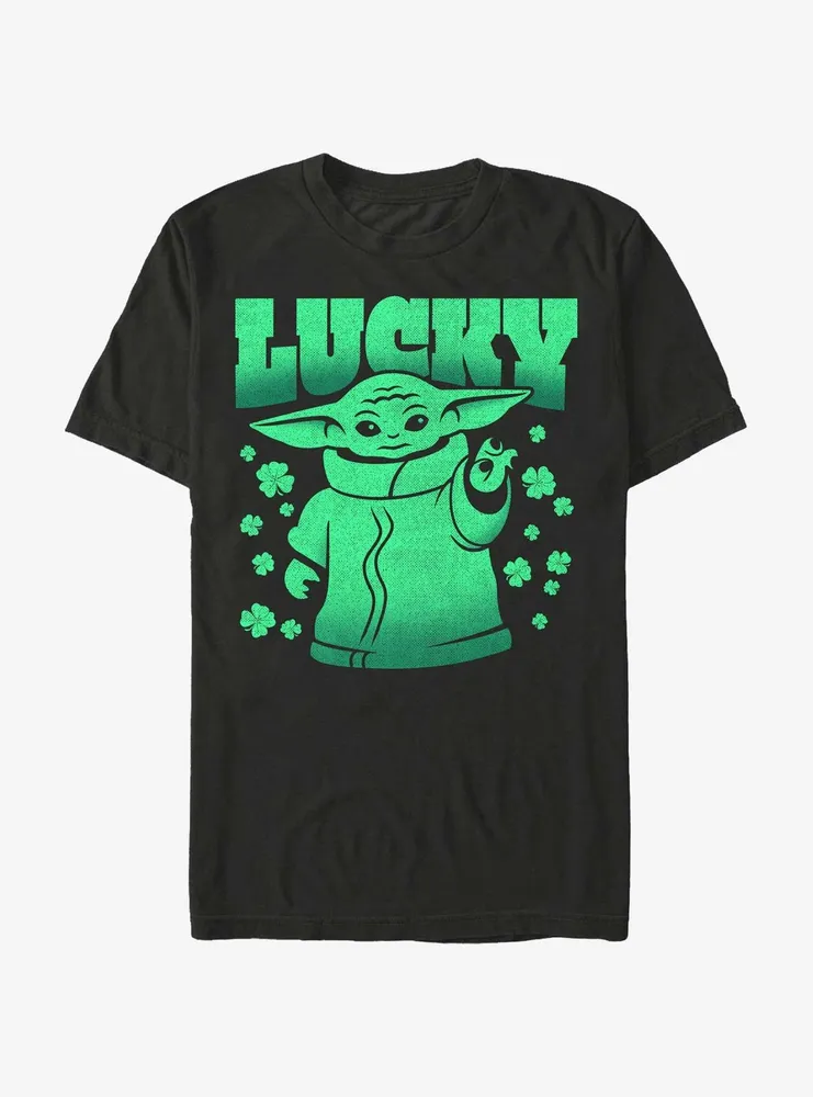 Star Wars The Mandalorian Grogu Lucky One T-Shirt