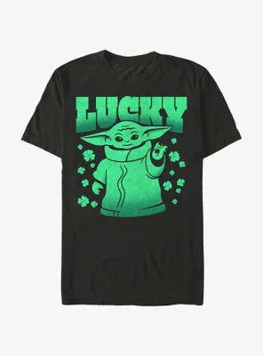 Star Wars The Mandalorian Grogu Lucky One T-Shirt