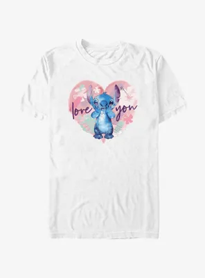 Disney Lilo & Stitch Love You T-Shirt