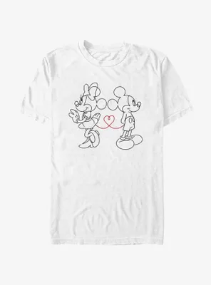 Disney Mickey Mouse Tell-Tail Lovers T-Shirt