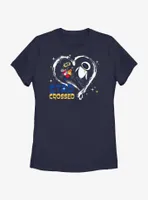 Disney Pixar WALL-E Starcrossed Lovers Womens T-Shirt