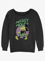 Disney Mickey Mouse Is Off Womens Slouchy Sweatshirt