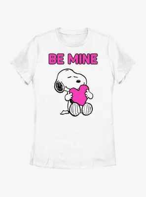 Peanuts Snoopy Be Mine Womens T-Shirt