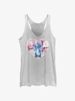 Disney Lilo & Stitch Love You Womens Tank Top