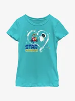 Disney Pixar WALL-E Starcrossed Lovers Youth Girls T-Shirt