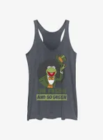 Disney The Muppets Kermit Fresh And Green Womens Tank Top