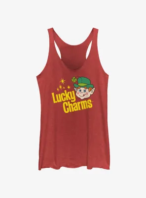 Lucky Charms Logo Retro Womens Tank Top