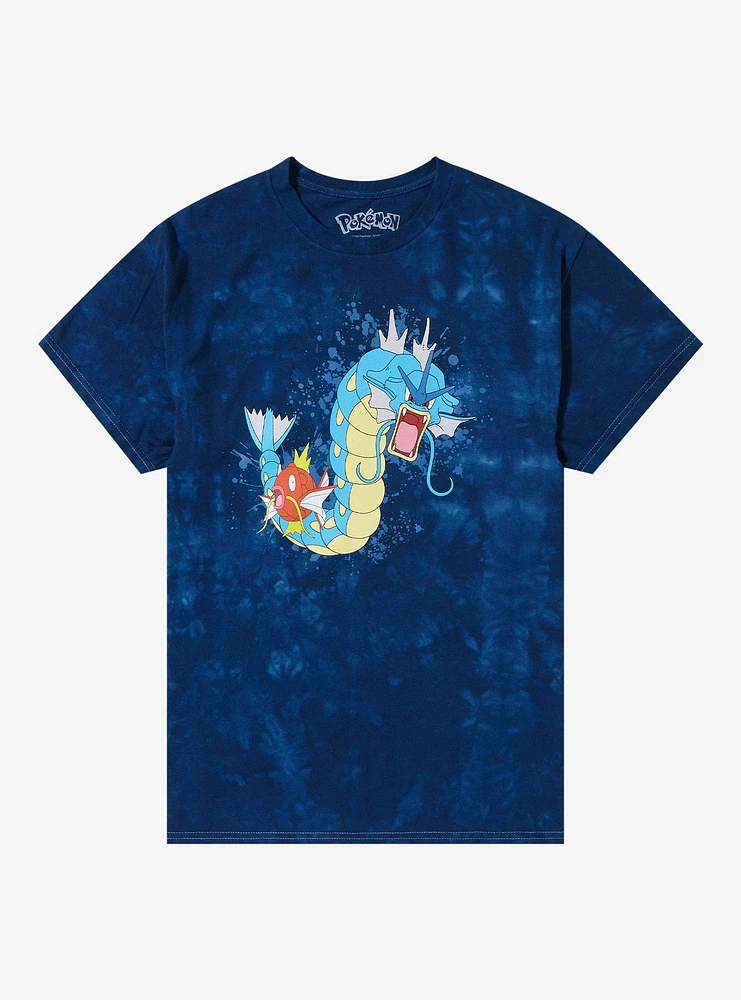 Pokemon Magikarp Evolution Tie-Dye T-Shirt