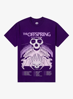 The Offspring European Tour Boyfriend Fit Girls T-Shirt