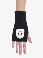 Crochet Ghost Fingerless Gloves