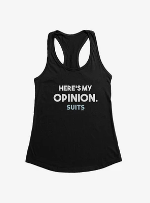 Suits Here's My Opinion. Girls Tank