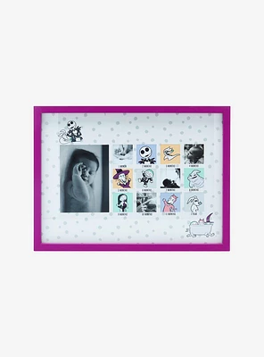 Disney The Nightmare Before Christmas Polka Dot Monthly Milestones Picture Frame