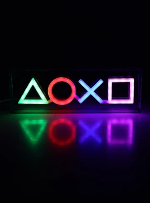 PlayStation Control Icons LED Neon Lamp