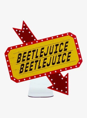 Beetlejuice Light-Up Name Sign