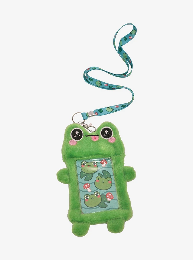 Chibi Frog Plush Lanyard