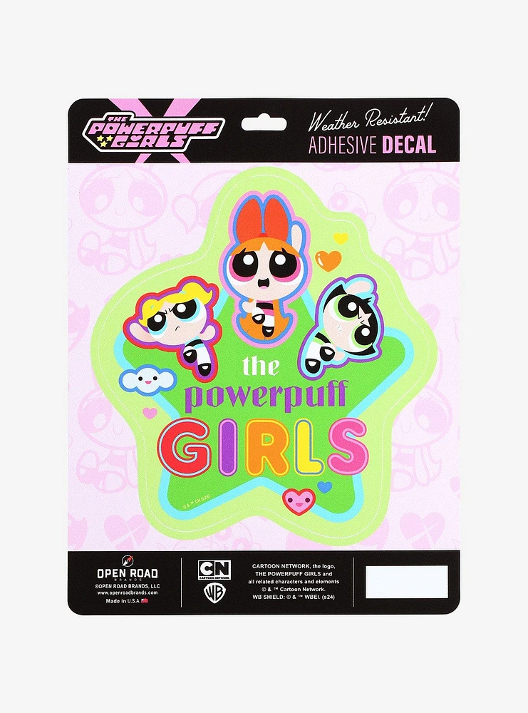 The Powerpuff Girls Star Decal