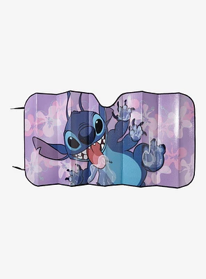 Disney Stitch Floral Sun Shade