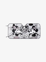 Disney Steamboat Willie Mickey Mouse & Minnie Mouse Sun Shade