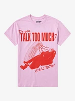 Renee Rapp Talk Too Much Boyfriend Fit Girls T-Shirt