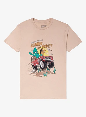 Gumby And Pokey Jeep T-Shirt
